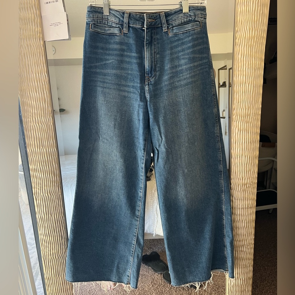 Loose Fit H&M High Waist Denim Jeans